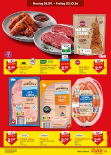 Rindfleisch im Netto Marken-Discount Prospekt "Aktuelle Angebote" mit 72 Seiten (Heilbronn)