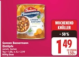 Eintöpfe von Sonnen Bassermann für 1,49 € bei EDEKA im Angebot Eintöpfe von Sonnen Bassermann im aktuellen EDEKA Prospekt