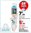 Selection de blocs prises - U - Super U Selection de blocs prises - U à 5,99 € dans le catalogue Super U