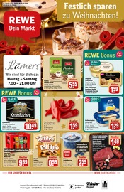 REWE Discounter Prospekt der aktuellen Woche mit 28 Seiten, gültig von 15.12.2025 bis 20.12.2025, in Rees und Umgebung Aktueller REWE Discounter Prospekt in Rees und Umgebung, "Dein Markt" mit 28 Seiten, 15.12.2025 - 20.12.2025