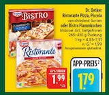 Ristorante Pizza Angebote von Dr. Oetker bei Marktkauf Hof für 1,79 €