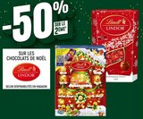 -50% sur le 2ème sur les chocolats de Noël Lindt à Spar dans Saint-Julien-Puy-Lavèze