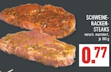 Schweine-Nacken-Steaks bei Marktkauf im Lemgo Prospekt für 0,77 €