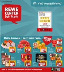 Krombacher Angebot & Preis im aktuellen REWE Prospekt Krombacher Angebot im aktuellen REWE Prospekt auf Seite 1