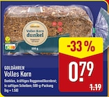 Volles Korn dunkel bei ALDI Nord im Marienwerder Prospekt für 0,79 €