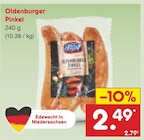 Oldenburger Pinkel im Angebot bei Netto Marken-Discount in Delmenhorst Oldenburger Pinkel Angebote bei Netto Marken-Discount Delmenhorst für 2,49 €