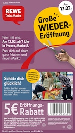 REWE Prospekt "Dein Markt" für Preetz, 26 Seiten, 09.02.2026 - 14.02.2026