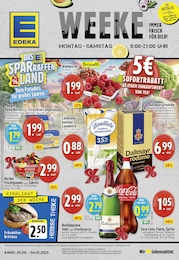 Cola Angebot im aktuellen EDEKA Prospekt auf Seite 1