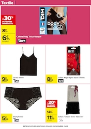 Prix et réduction Collant Opaque dans le prospectus Carrefour en cours Offre Collant Opaque dans le catalogue Carrefour du moment à la page 75