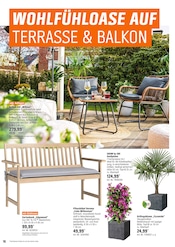 Gartenbank im OBI Prospekt in Langenhagen Aktueller OBI Prospekt mit Gartenbank, "BRING FARBE IN DEN GARTEN!", Seite 16