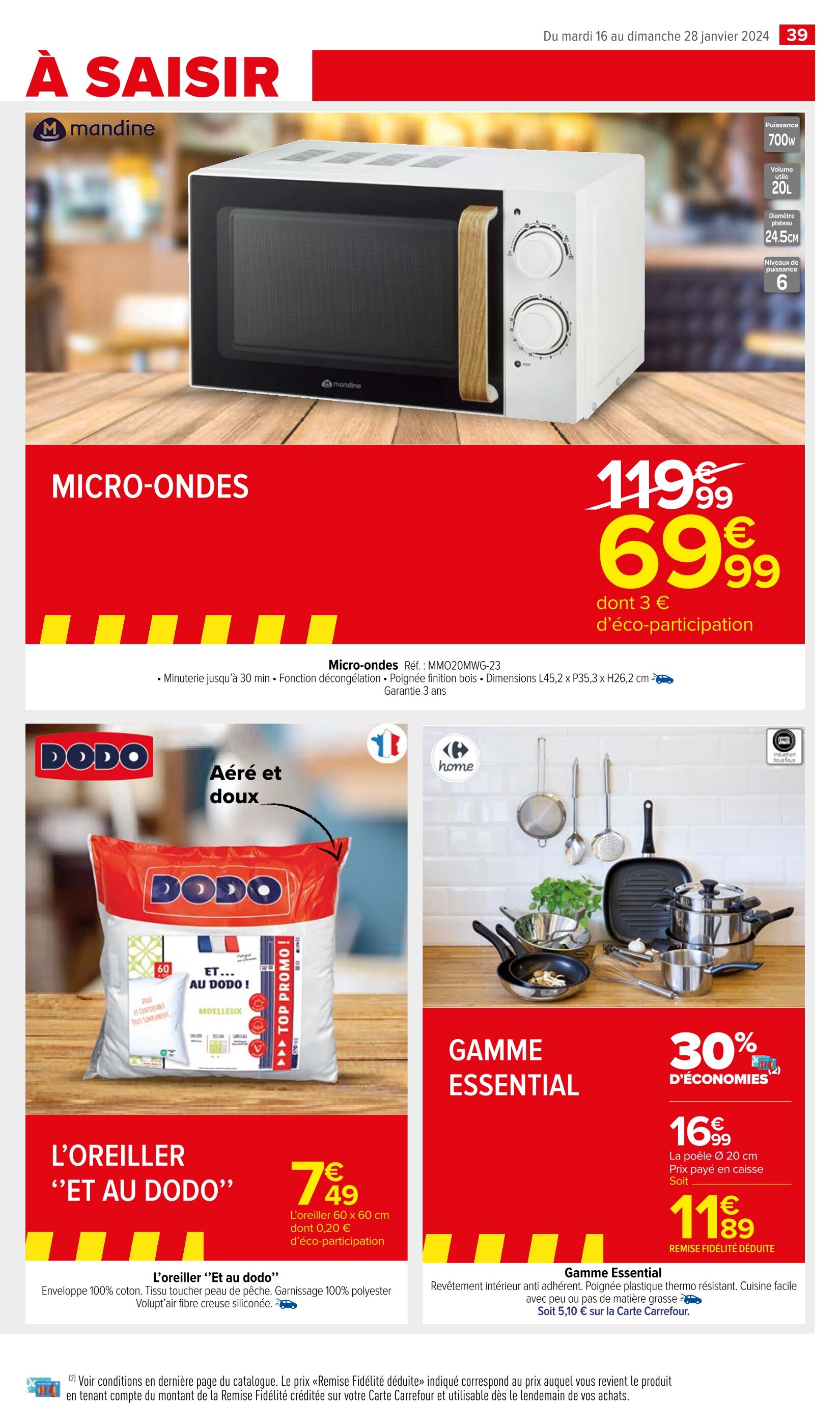 Promo Micro-ondes grill qilive q.6989 chez Auchan