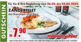 Zanderfilet von möbel mahler im aktuellen Möbel Mahler Siebenlehn Prospekt für 7,90 €