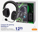 Casque de gaming - Battletron en promo chez Action Suresnes à 12,95 €