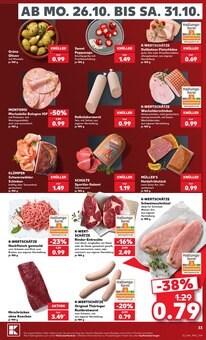 Fleisch im Kaufland Prospekt "Hier bin ich richtig" mit 80 Seiten (Aachen)
