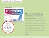 LINDA Premiumapotheke Neckartenzlingen - Microlax Angebot im Prospekt Microlax bei LINDA Premiumapotheke im Neckartenzlingen Prospekt für 8,45 €