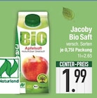 Bio Saft von Jacoby im aktuellen EDEKA Prospekt für 1,99 €