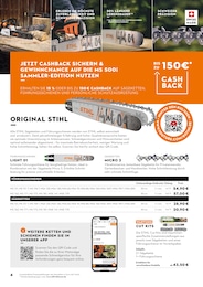 STIHL Säge im Prospekt 