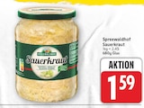 Sauerkraut von Spreewaldhof für 1,59 € bei E center im Angebot Sauerkraut von Spreewaldhof im aktuellen E center Prospekt