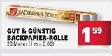 Backpapier-Rolle im Angebot bei E center in Mainz Backpapier-Rolle Angebote von Gut & Günstig bei E center Mainz für 1,59 €