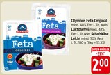 Feta Original oder Schafskäse Leicht Angebote von Olympus bei EDEKA Koblenz für 2,00 €