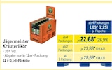 Kräuterlikör Angebote von Jägermeister bei METRO Mühlhausen für 26,99 €