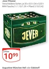 Aktuelle Jever Angebote bei GLOBUS in Bochum Aktuelles Pilsener Angebot bei GLOBUS in Bochum ab 10,99 €