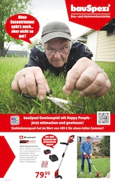 bauSpezi Prospekt für Mühlacker: "Ohne Rasentrimmer geht’s auch…aber nicht so gut!", 6 Seiten, 12.07.2025 - 26.07.2025