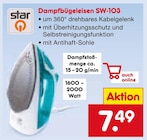 Aktuelles Dampfbügeleisen SW-103 Angebot bei Netto Marken-Discount in Halle (Saale) ab 7,49 €