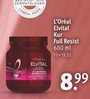 Elvital Kur Full Resist von L’Oréal für 8,99 € bei Rossmann im Angebot Elvital Kur Full Resist von L’Oréal im aktuellen Rossmann Prospekt