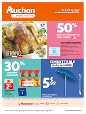 Catalogue Supermarchés Auchan Supermarché en cours à Bagnolet et alentours, "Auchan supermarché", 32 pages, 23/07/2024 - 04/08/2024