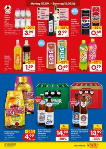Cola im aktuellen Netto Marken-Discount Prospekt (Ludwigsburg) Cola im Netto Marken-Discount Prospekt "Aktuelle Angebote" mit 73 Seiten (Ludwigsburg)
