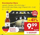 Biere Angebote von Krombacher bei Netto Marken-Discount Ahlen für 9,99 €