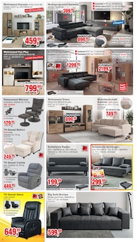 Couch im Die Möbelfundgrube Prospekt "Unglaubliche Tiefpreise!" mit 18 Seiten (Mainz)
