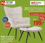 Sessel oder Hocker Angebote bei Opti-Wohnwelt Schweinfurt für 199,00 €