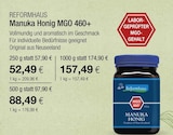 Manuka Honig MGO 460+ Angebote von Reformhaus bei VITALIA Reformhaus Freiburg für 52,49 €