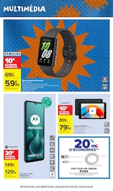 Promos Smartphone dans le catalogue "LE MOIS DES SUPPORTERS" de Carrefour Market Smartphone en promo dans le catalogue Carrefour Market à la page 6
