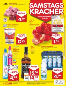 Jack Daniels im Netto Marken-Discount Prospekt "Aktuelle Angebote" mit 59 Seiten (Potsdam)