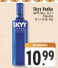 Aktuelles Skyy Vodka Angebot bei E center in Köln ab 10,99 €