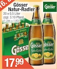 Natur-Radler von Gösser im aktuellen Getränke City Prospekt für 17,99 €