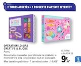 Opération loisirs créatifs & bijouх - AUZOU - E.Leclerc à Niort Opération loisirs créatifs & bijouх - AUZOU en promo chez E.Leclerc Niort à 9,95 €