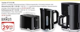 Toaster HT1010 BK im Angebot bei GLOBUS in Oberhausen Toaster HT1010 BK Angebote von Braun bei GLOBUS Oberhausen für 29,99 €