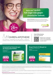 mea - meine apotheke Prospekt für Ulm mit 4 Seiten mea - meine apotheke Prospekt für Ulm: "Unsere November-Angebote", 4 Seiten, 01.11.2023 - 30.11.2023