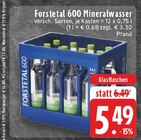 600 Mineralwasser Angebote von Forstetal bei E center Beckum für 5,49 €
