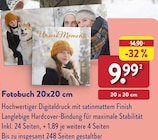 Aktuelles Fotobuch 20x20 cm Angebot bei ALDI Nord in Paderborn ab 9,99 €