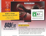 Promo Tv neo qled 4k à 849,90 € dans le catalogue Proxi Confort à Lyon