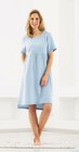 Chemise de nuit en gaze de coton - ElleNor - Norma à Montbéliard Chemise de nuit en gaze de coton - ElleNor en promo chez Norma Montbéliard à 9,99 €