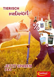 Zookauf Prospekt "TIERISCH MOTIVIERT", 1 Seite, 24.05.2025 - 24.05.2025 Aktueller Zookauf Prospekt, "TIERISCH MOTIVIERT", mit Angeboten der Woche, gültig von 24.05.2025 bis 24.05.2025