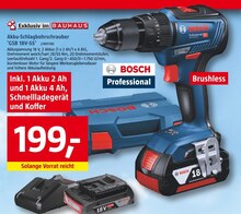 BAUHAUS Dillingen - Akku-Schlagbohrschrauber 'GSB 18V-55' Akku-Schlagbohrschrauber 'GSB 18V-55' Angebot bei BAUHAUS Dillingen im Prospekt "Handzettel KW 01"