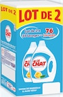 Lessive liquide sensitive savon de Marseille 2x38 - LE CHAT dans le catalogue Intermarché Super