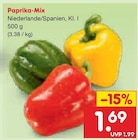 Aktuelles Paprika-Mix Angebot bei Netto Marken-Discount in Paderborn ab 1,69 €
